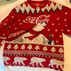 Coca Cola Polar Bear Winter Sweater size Small